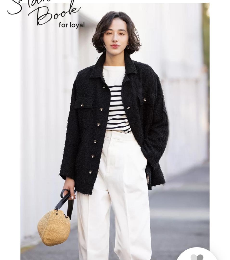 美品　MADISONBLUE　MILITARY JK LINTON