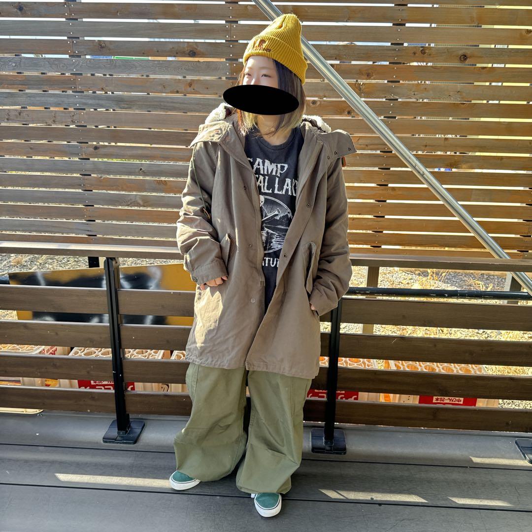 フレッドペリー　M51 モッズコート　ミリタリージャケット　ライナー付　L古着.