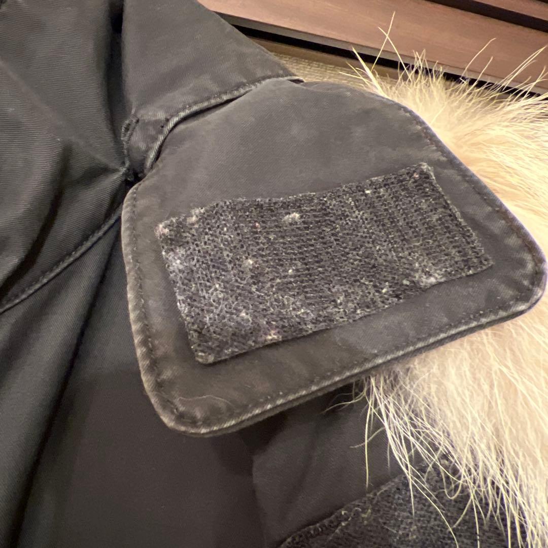 UNDERCOVERISM AS コヨーテファー付きブラックモッズコート