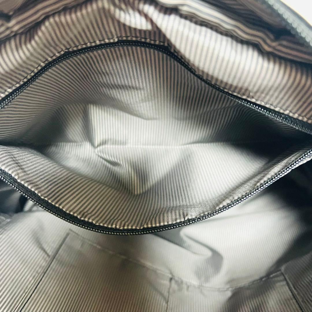 慈雨　日本製 レザー×ナイロン 2WAY リュック ハンドバッグ