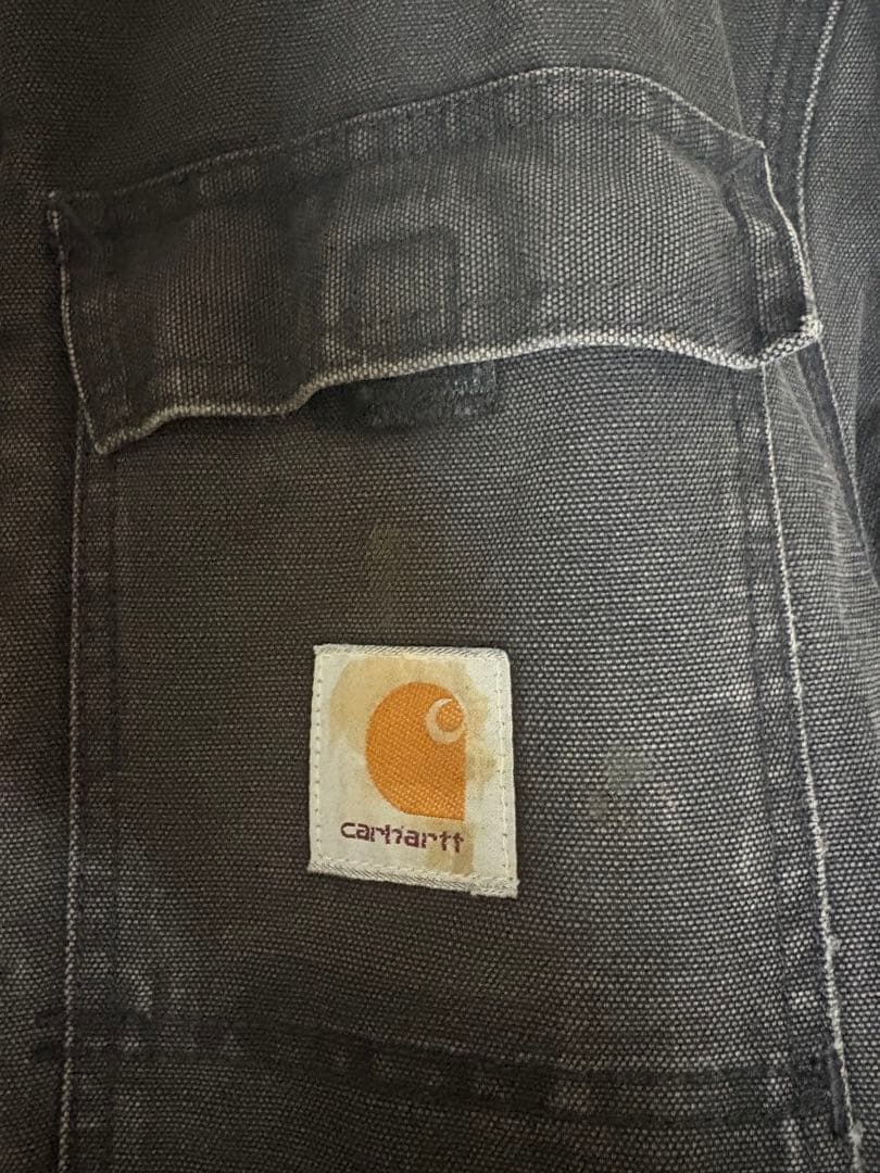 Carhartt ダークブラウン ダックジャケット