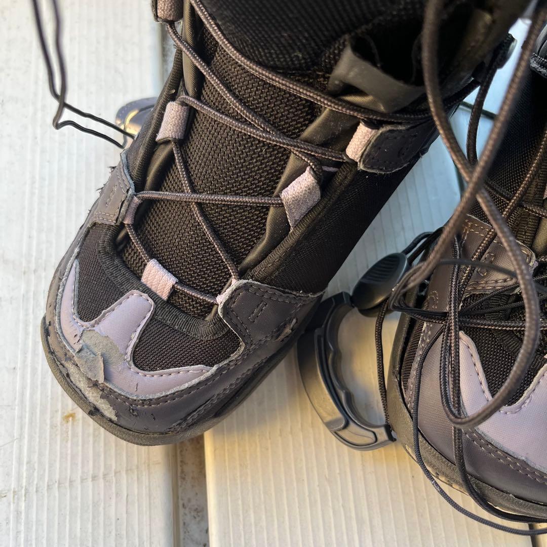 訳あり　破格　女性用スノーボードブーツ autofit2D 黒/グレー