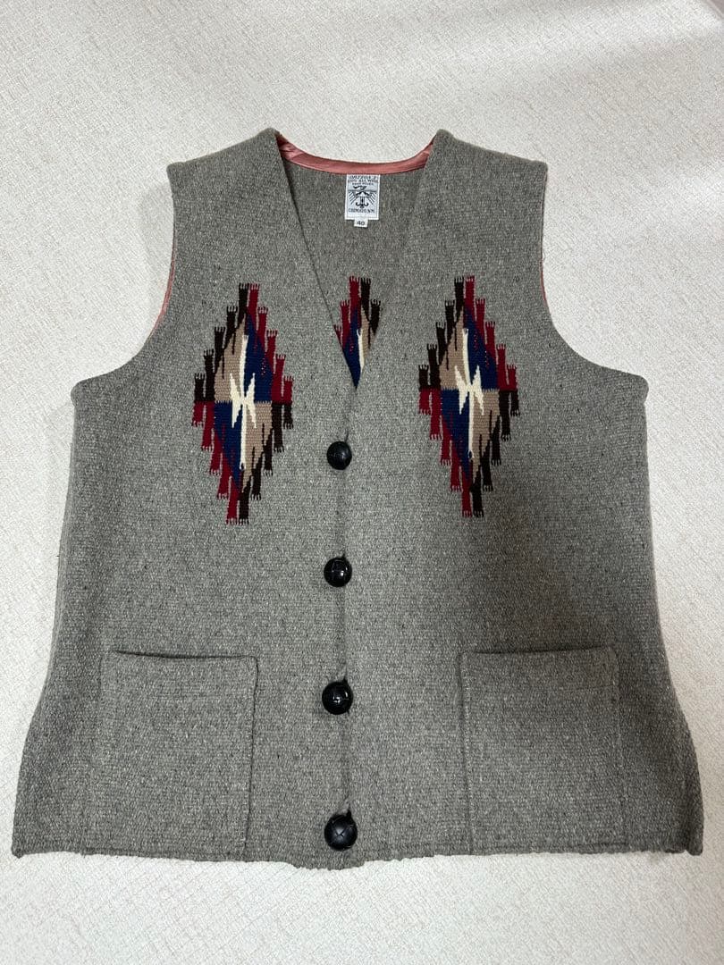 オルテガ チマヨ ベスト サイズ40 ORTEGA´S CHIMAYO Vest