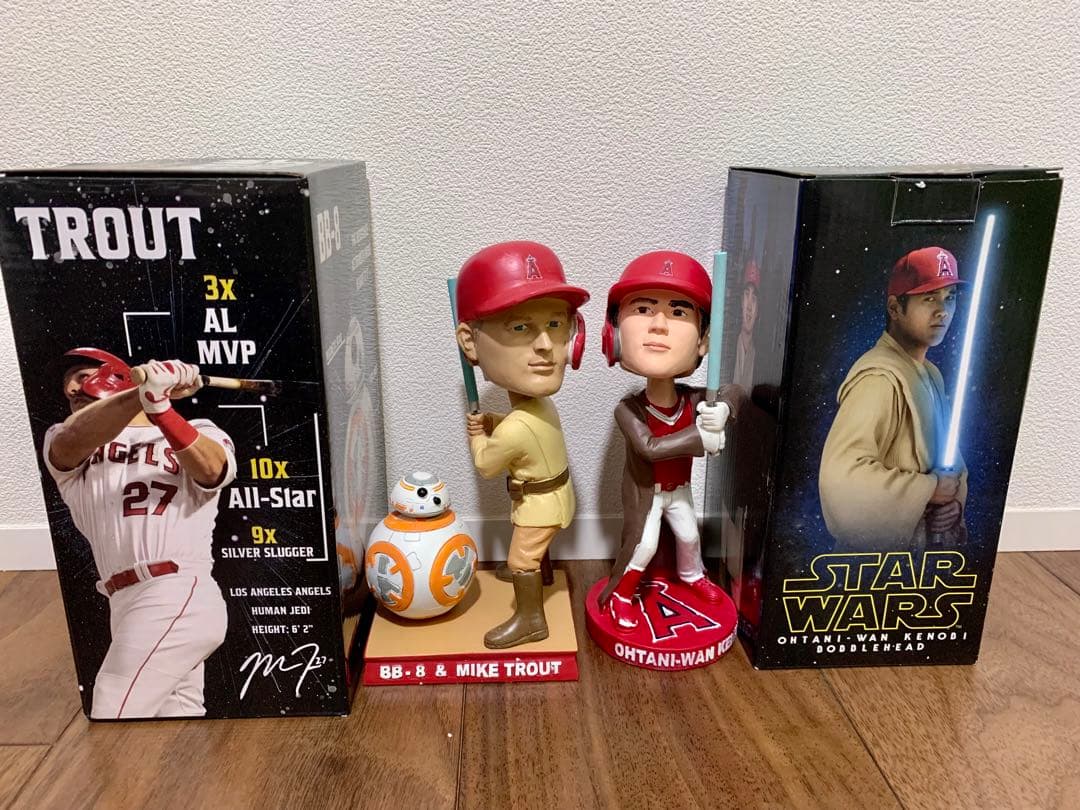 新品 スターウォーズボブルヘッド 大谷翔平 オオタニ＝ワン・ケノービ