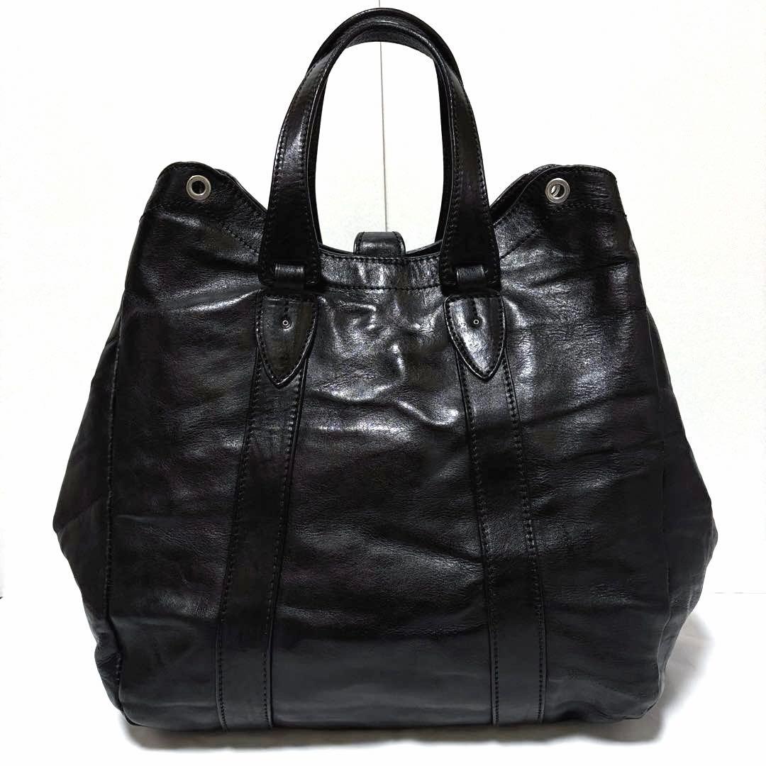 極美品✨希少 ダニエル&ボブ フィロドーロ 大容量 A4可 ショルダーバッグ 黒