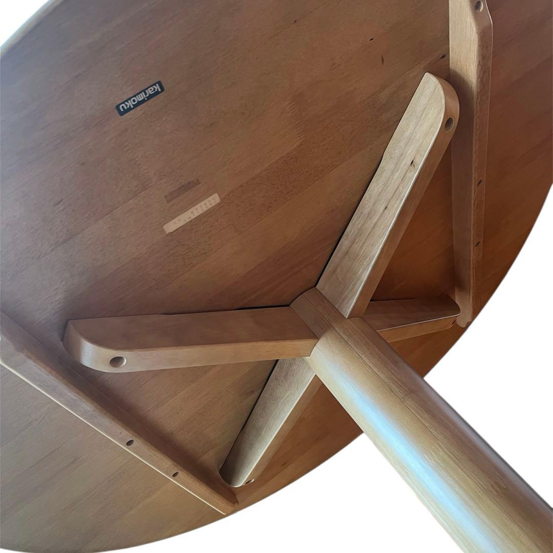 釣具さま専用　カリモク家具　ダイニングチェア　2脚　ダイニングセット　ナチュラル