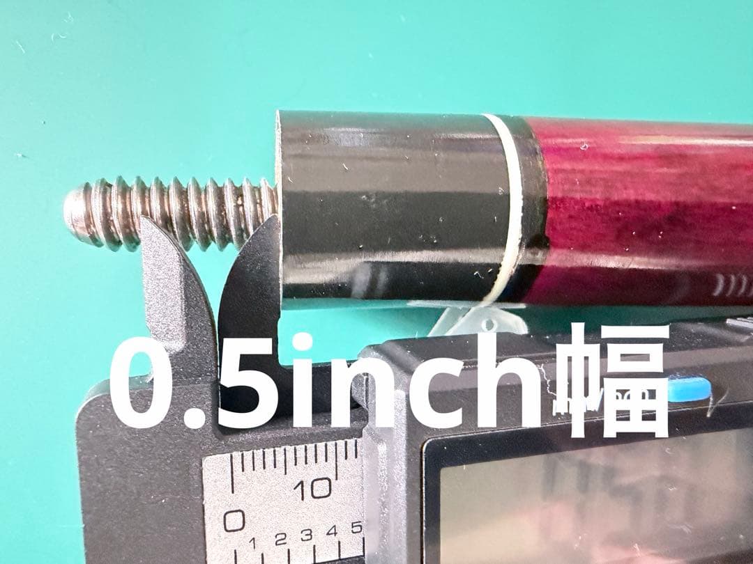 ✅限定値下げ中【美品】木製ビリヤードキュー 赤黒