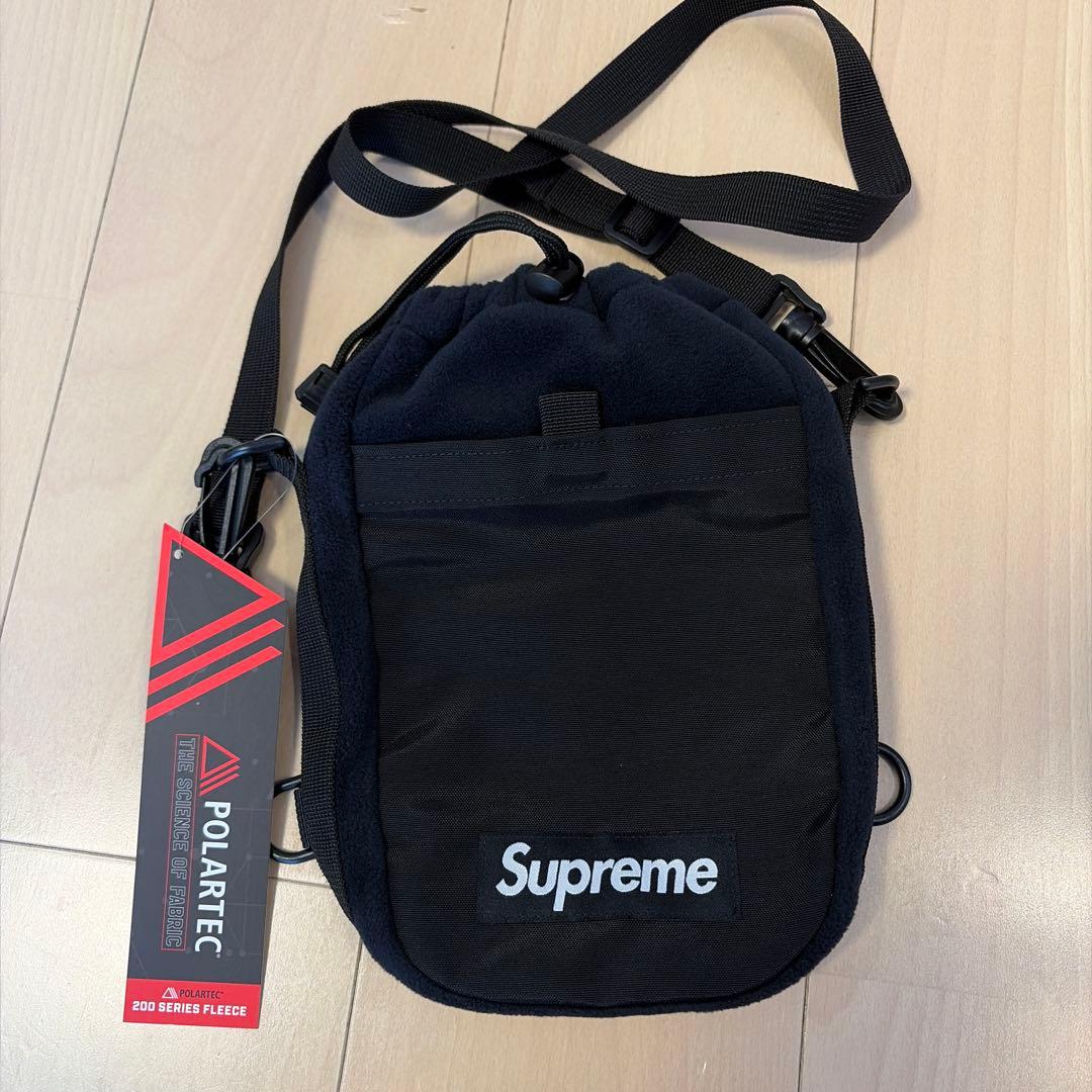 新品 Supreme Polartec Sling Bag 黒 ショルダーバック - メルカリ