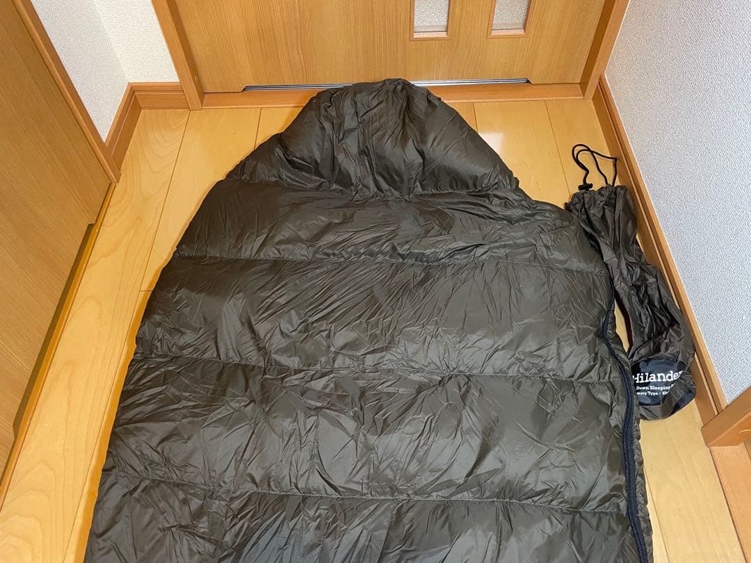 ハイランダー　洗えるダウンシュラフ　400