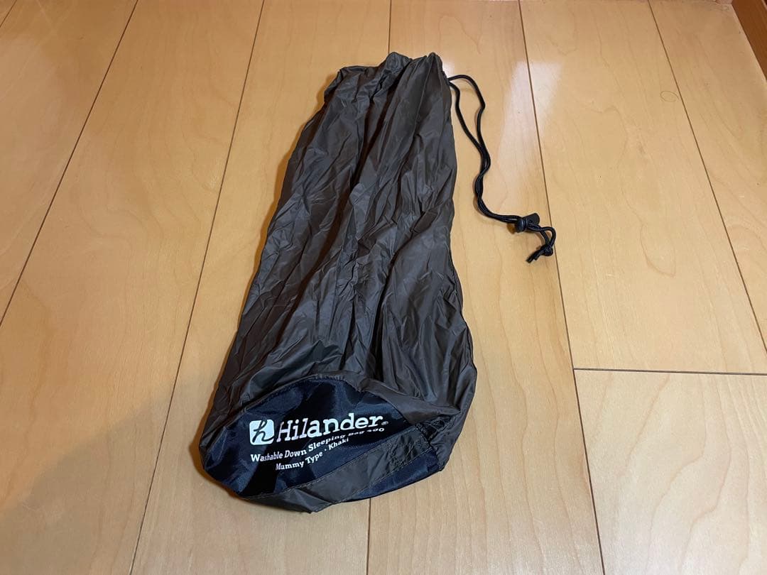 ハイランダー　洗えるダウンシュラフ　400