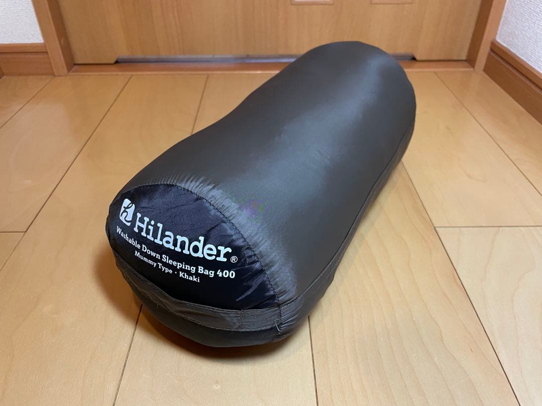 ハイランダー　洗えるダウンシュラフ　400