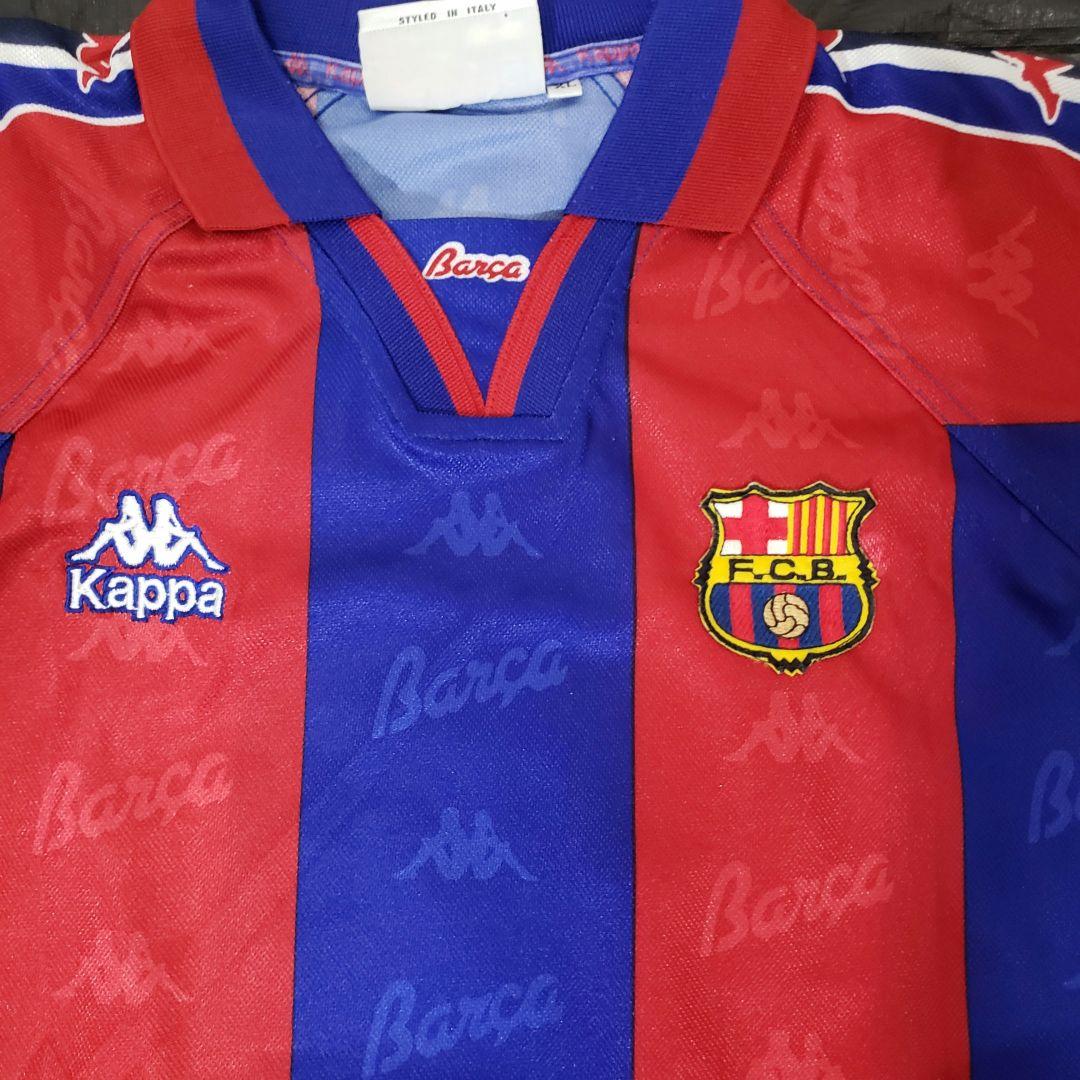 サッカー 希少 ユニフォーム 加入初年度 バルセロナ フィーゴ - メルカリ
