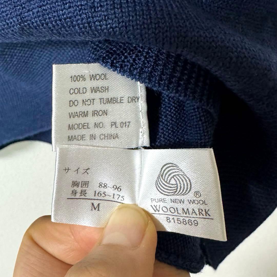 美品 YSL イヴサンローラン Vネック ニット M セーター ヴィンテージ 毛