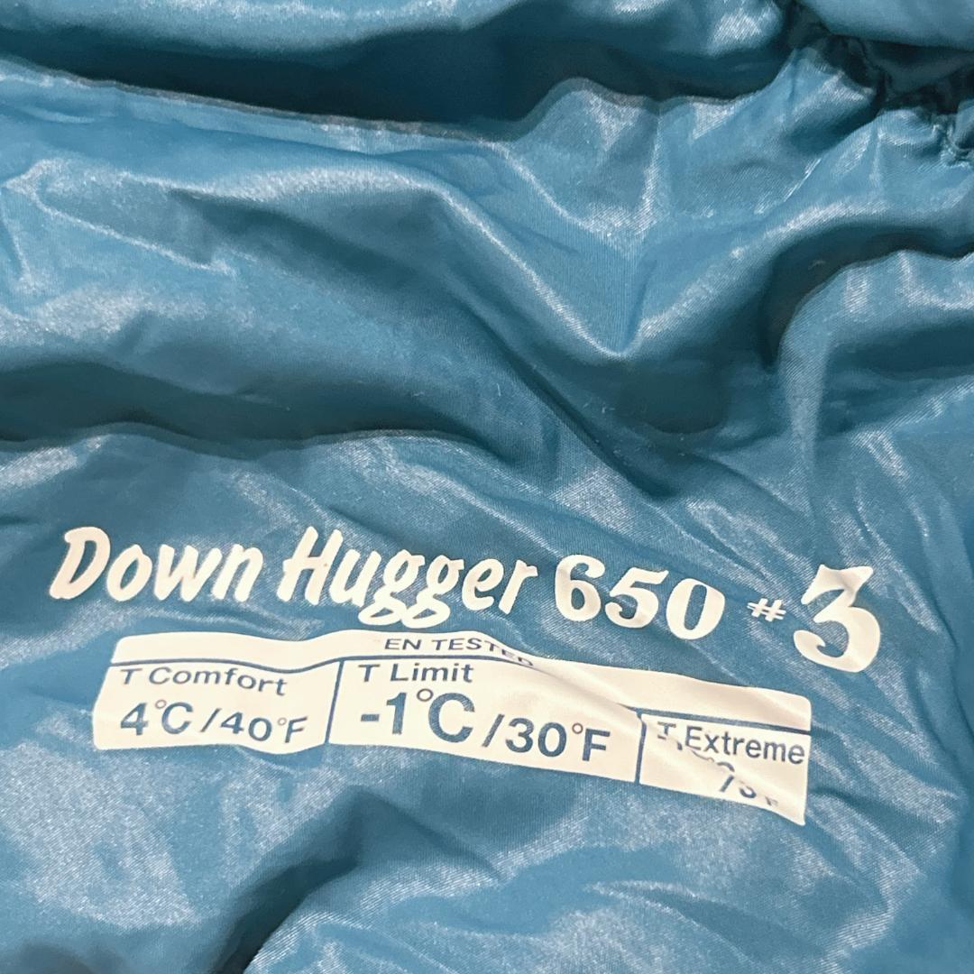 mont-bell モンベル ダウンハガー650 #3 寝袋 ダウンシュラフ