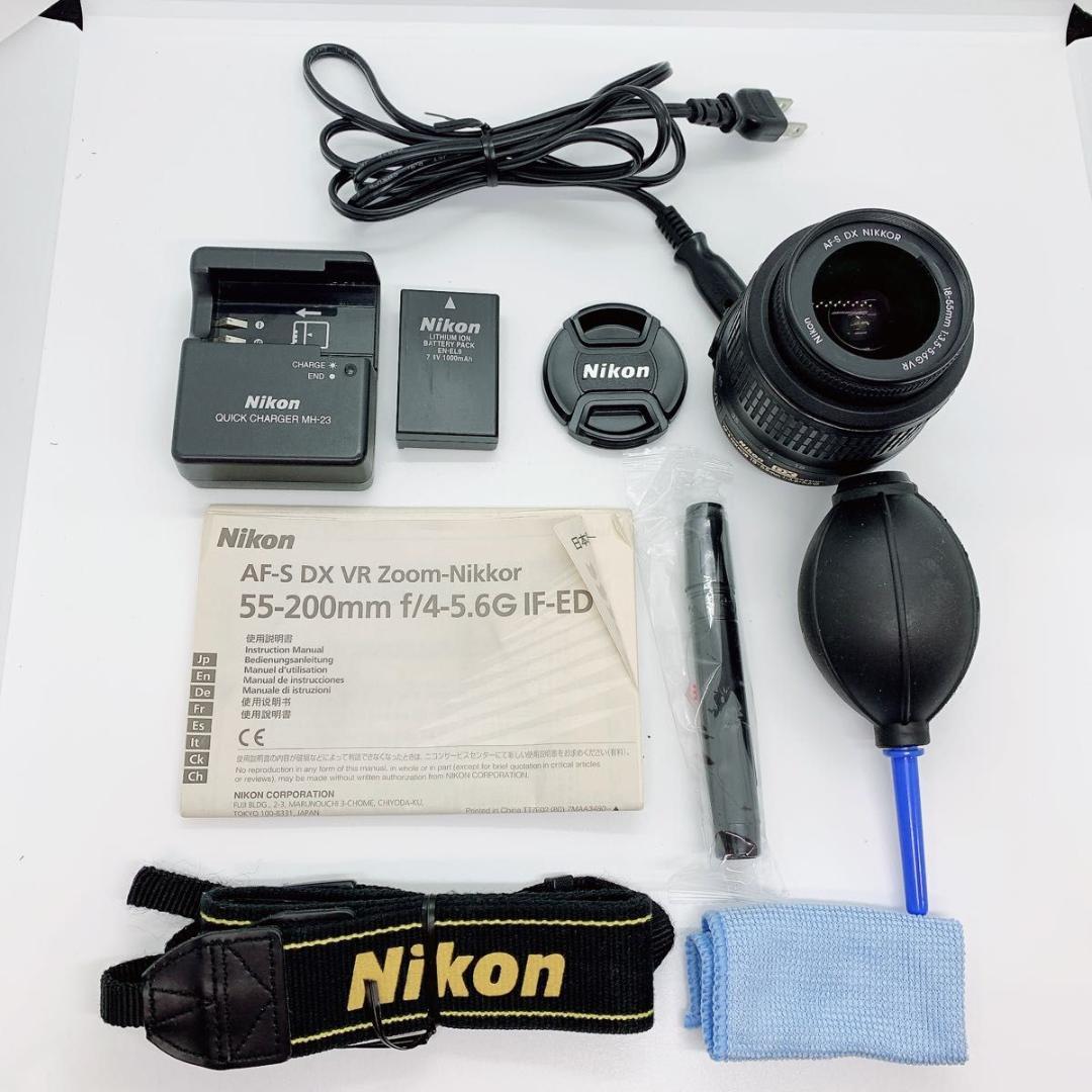ニコン デジタル一眼 D60 レンズキット Nikon カメラ M371
