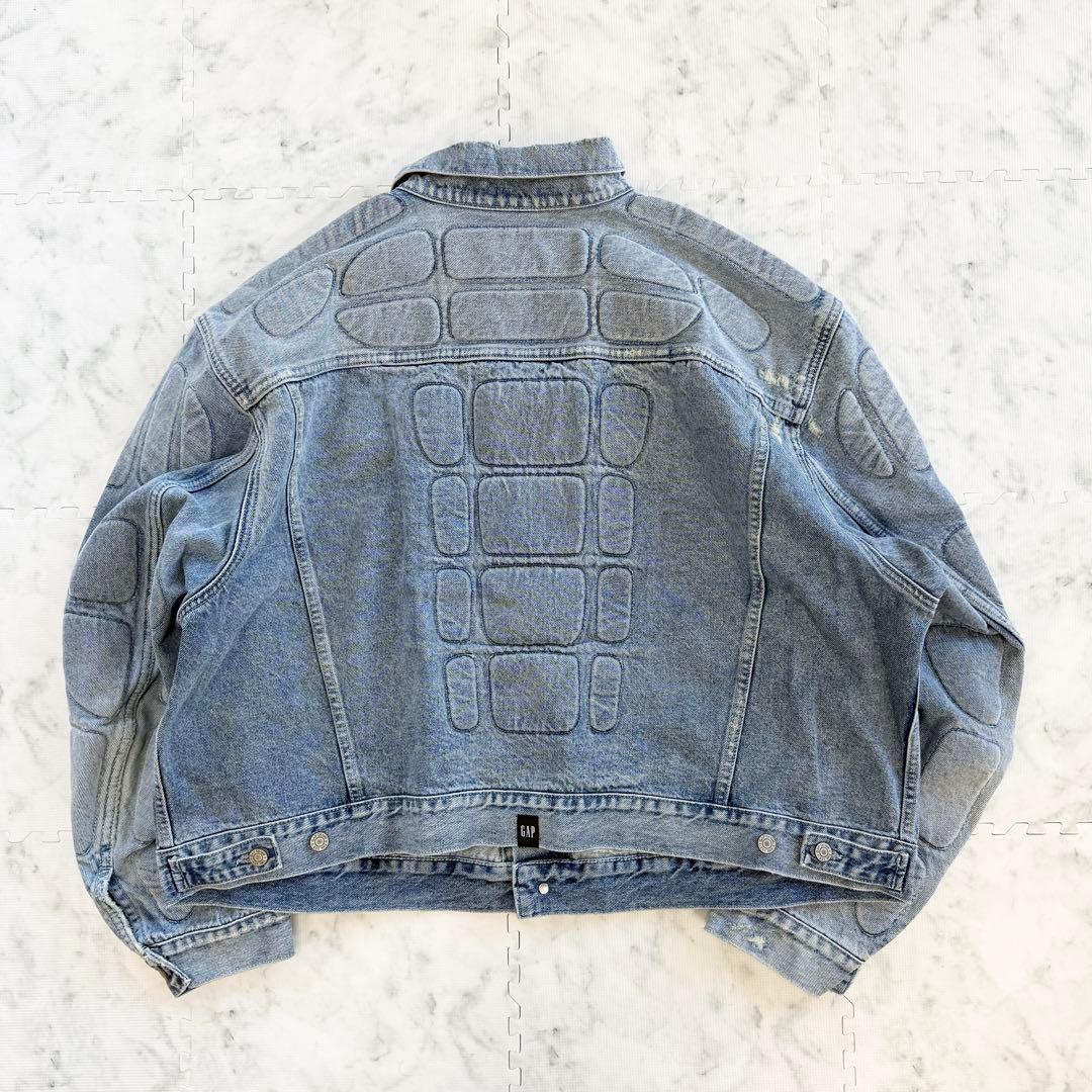yeezy gap balenciaga Denim Jacket 新品 XL - メルカリ
