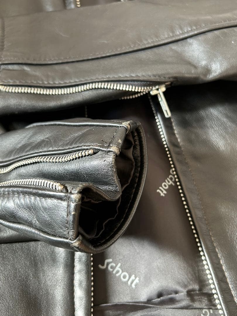 Schott シングル ライダース