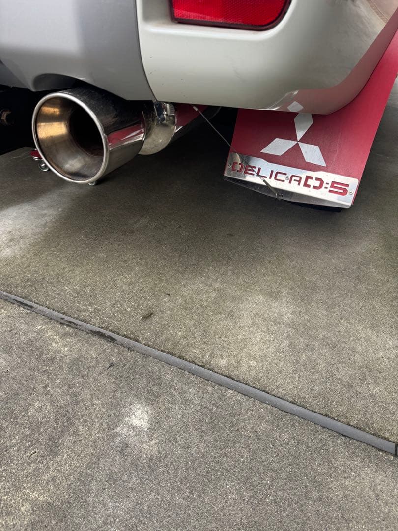 DELICA D:5 ステンレス製リアマフラー - パーツ最高 の