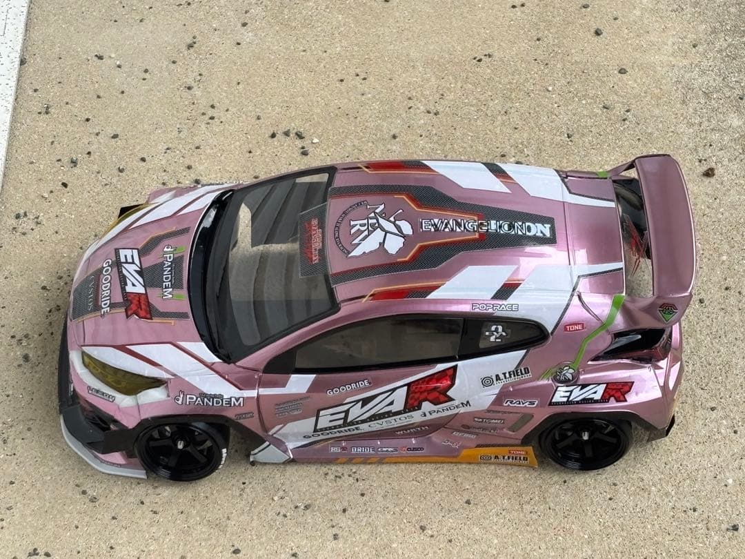 ラジドリボディ アディクション grヤリス エヴァンゲリオン仕様 塗装済