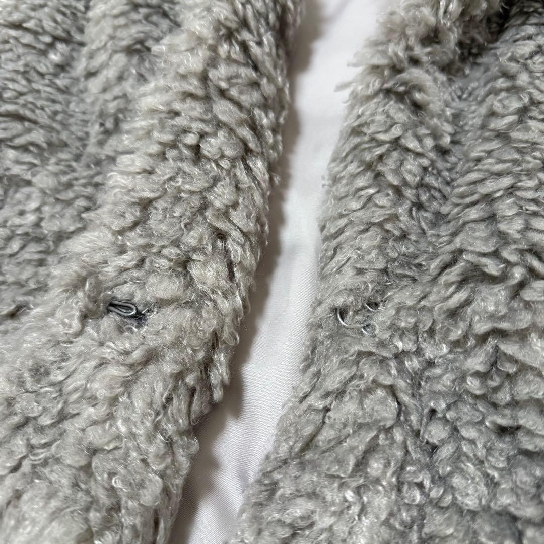 新品✨ダーマコレクション✨2wayフーデットコート　ボアライナー付き　Lサイズ