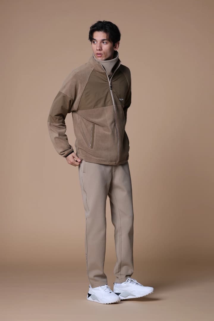 メンズウェア RENOMA GOLF BASIC SWITCHING FLEECE JK