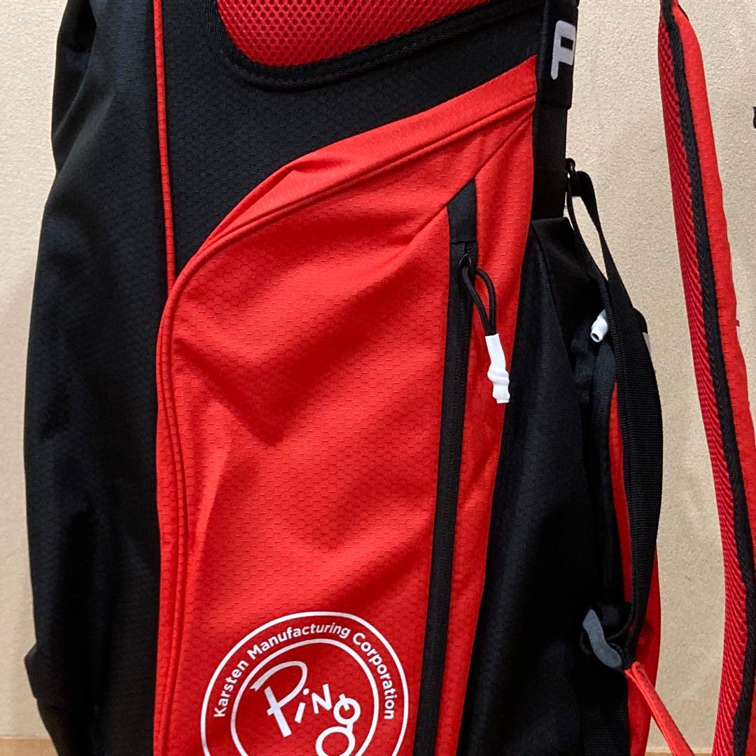 PING キャディバッグ レッド