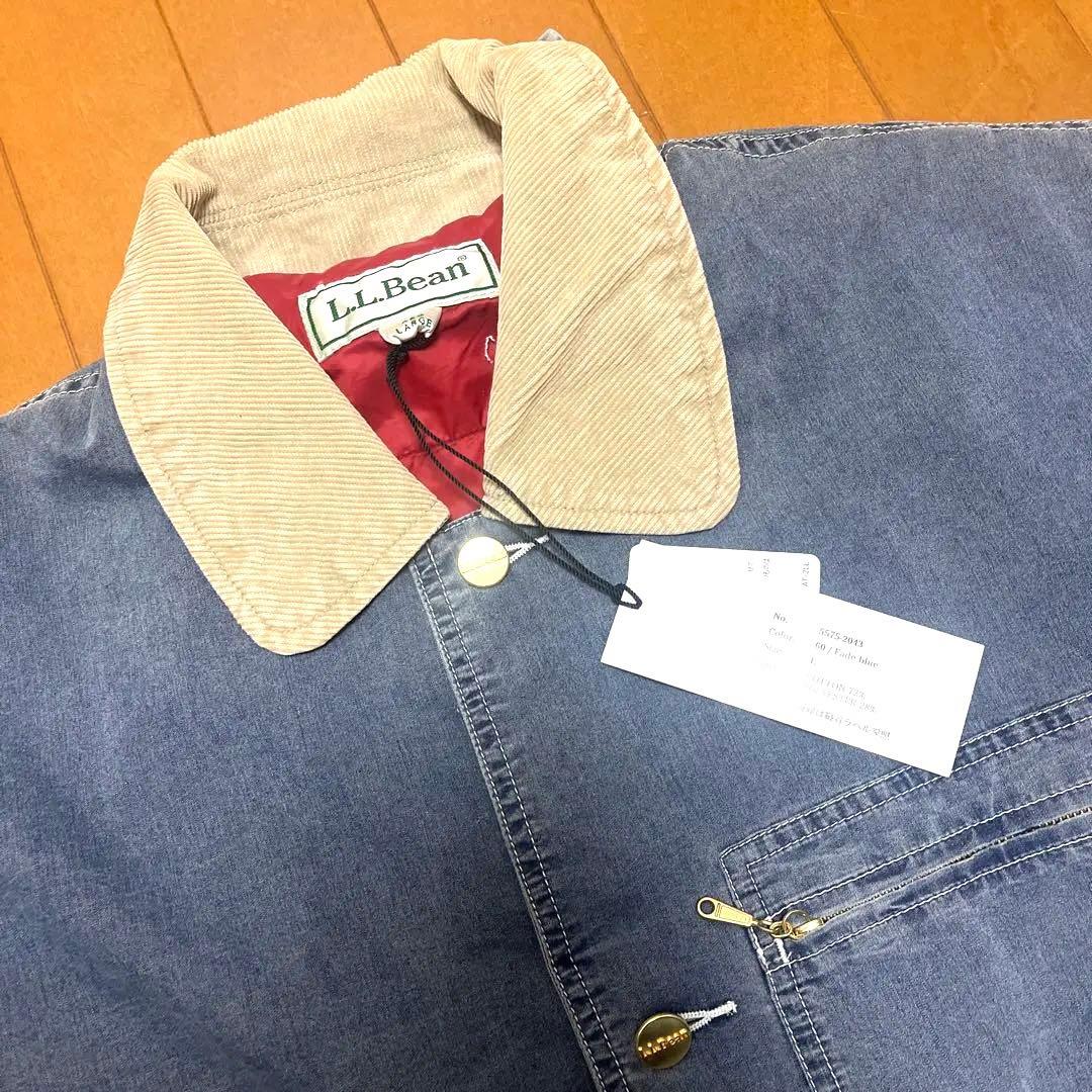 L.L.Bean インサレーテッド インディゴ フィールドコート