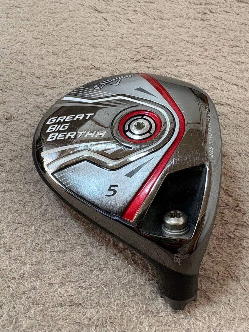 レアセット！キャロウェイグレートビックバーサ1.3.5.7番ヘッドセット