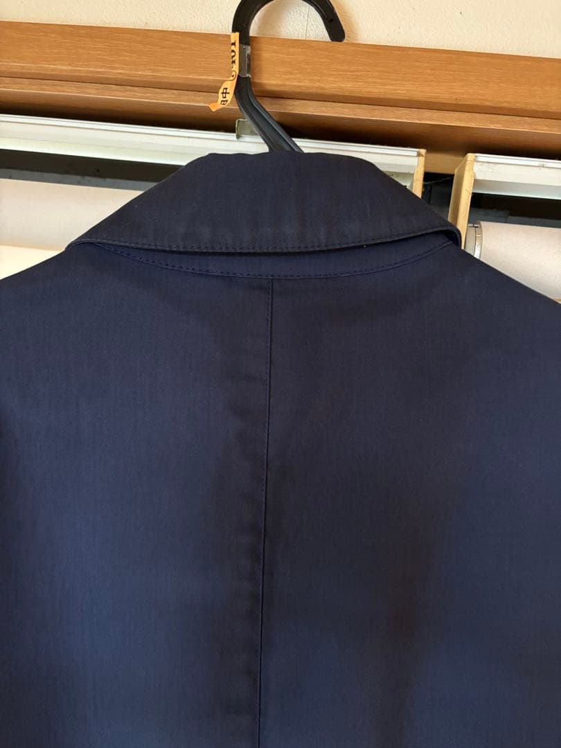 Macintosh ステンカラーコート チェック柄裏地　サイズ40