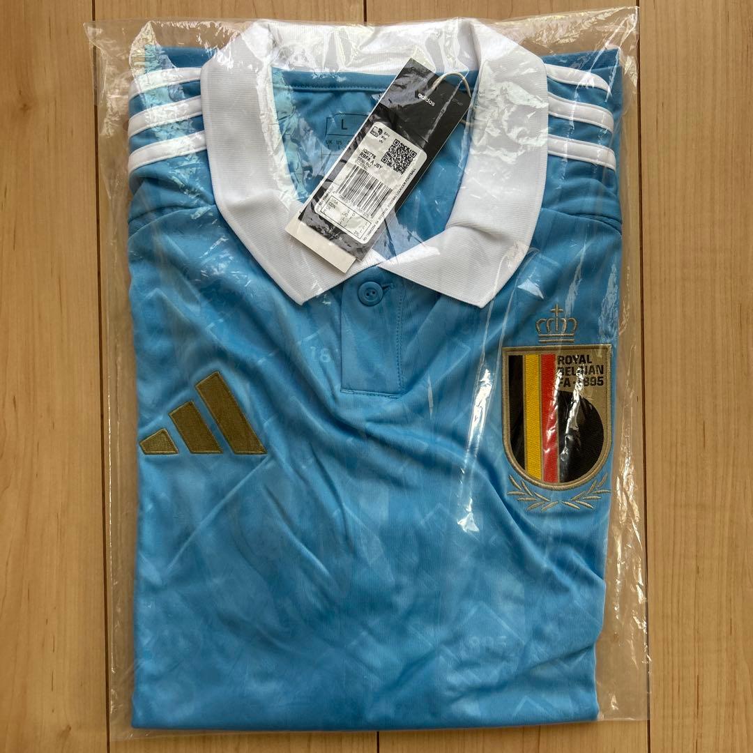 正規品新品☆ベルギー代表24/25アウェイユニフォーム Lサイズ