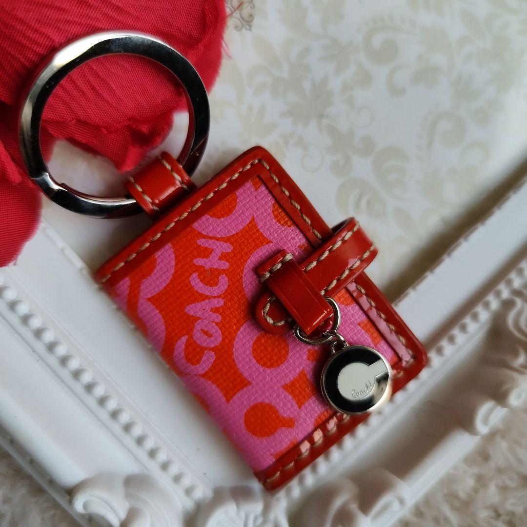 新品　コーチ　COACH キーホルダー　写真入れ
