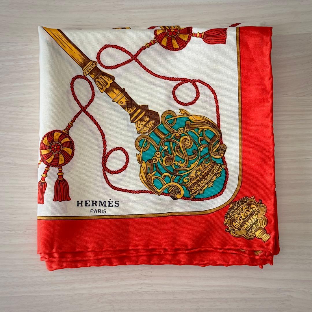 《スカーフ》HERMES エルメス エルメススカーフ