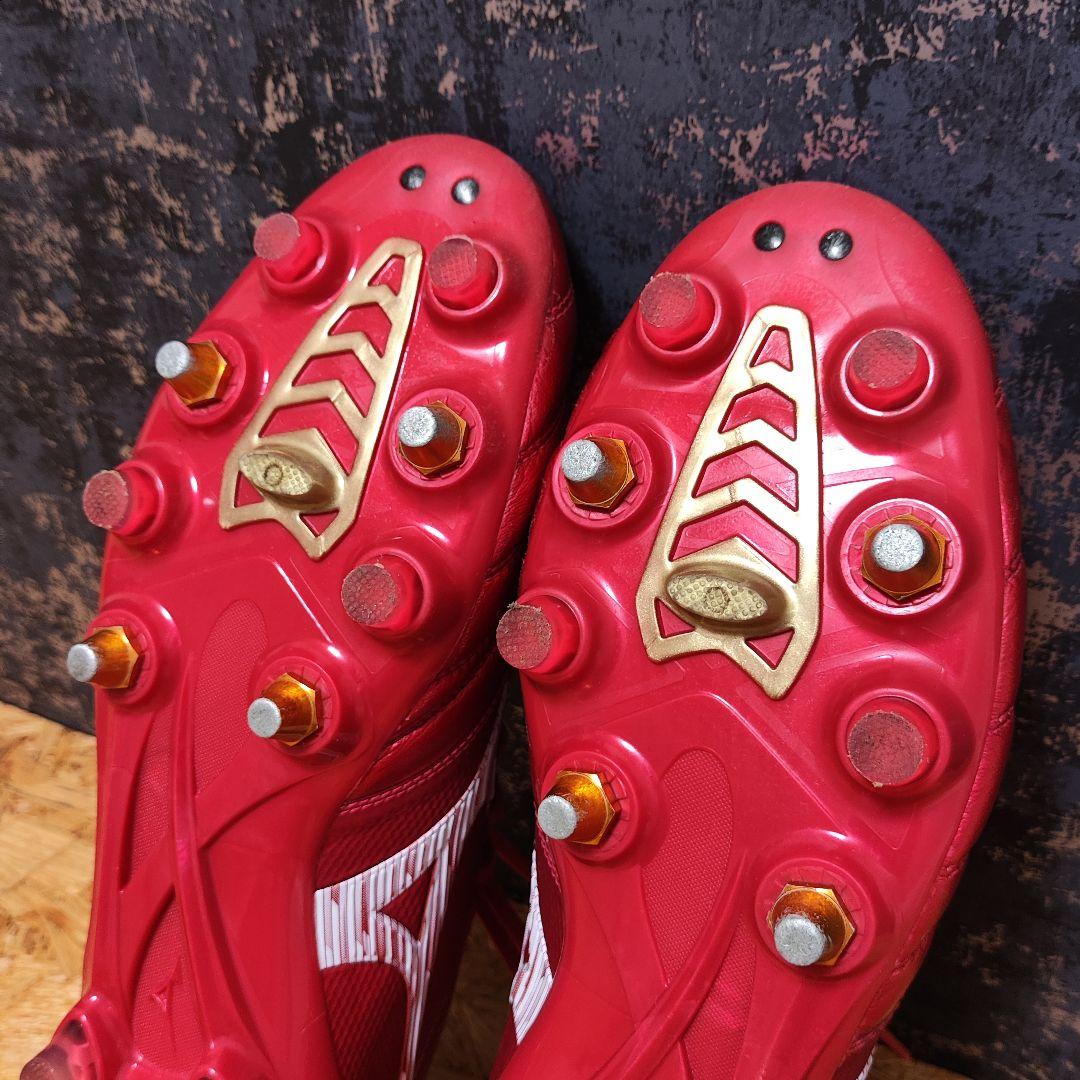 【美品】モレリア ネオ 4 β japan mix レッド 27.5cm