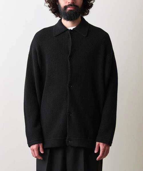 Steven Alan カシミヤ ポロカラー カーディガン LOOSE Lサイズ