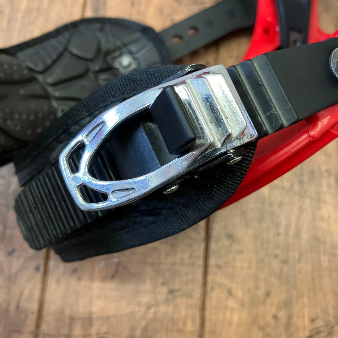 バートン BURTON バインティング スノーボード ビンディング 赤黒