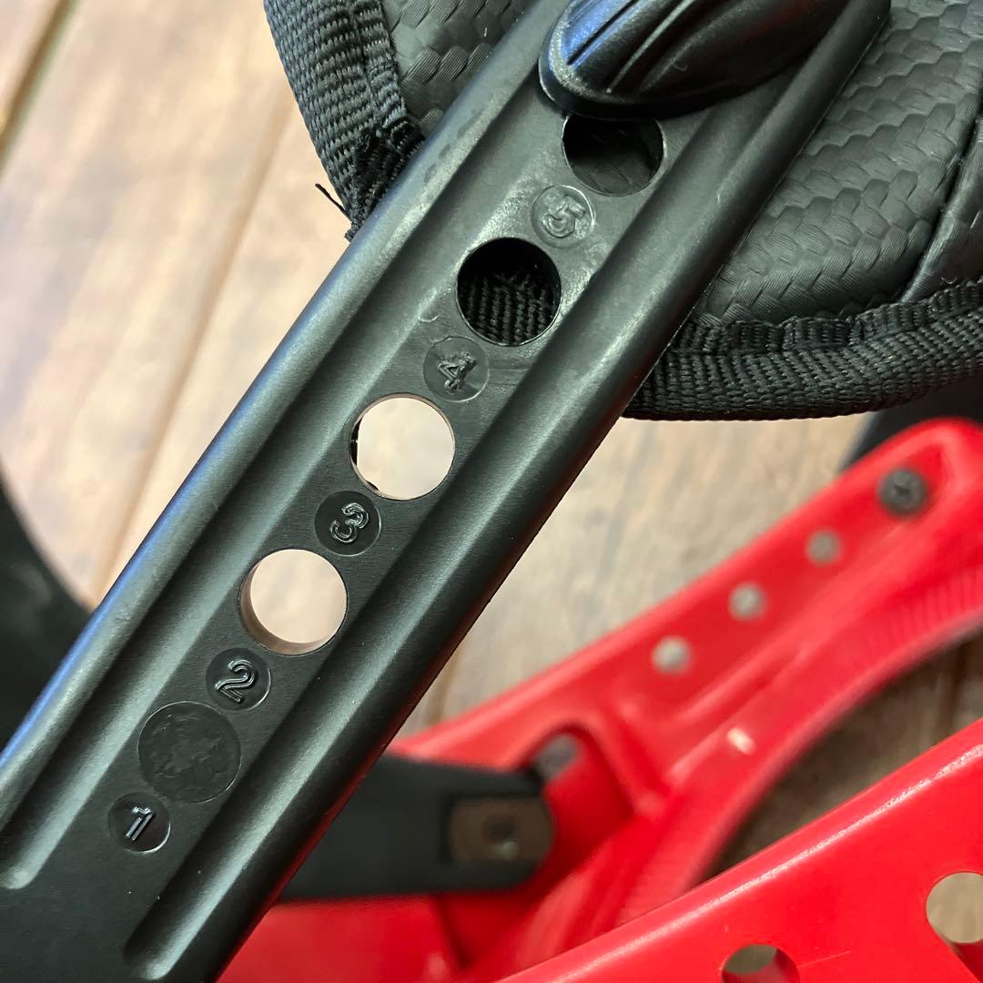 バートン BURTON バインティング スノーボード ビンディング 赤黒