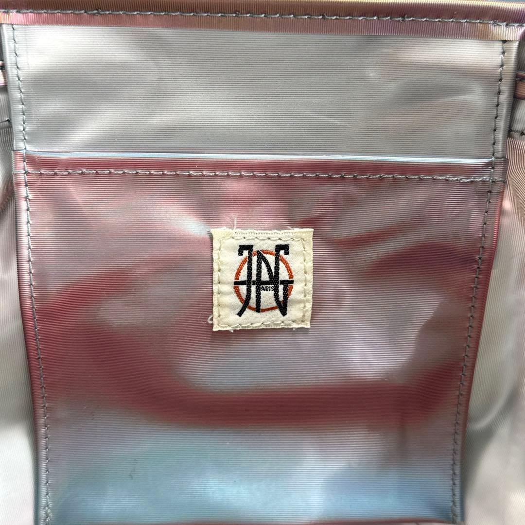 希少 ジャンポールゴルチエ JPGリュック 玉蟲 ブルー ピンク ネオンPVC