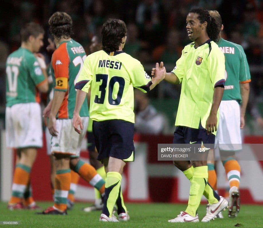 05-06 バルセロナ メッシ NIKEオフィシャル 当時物ユニフォーム - メルカリ