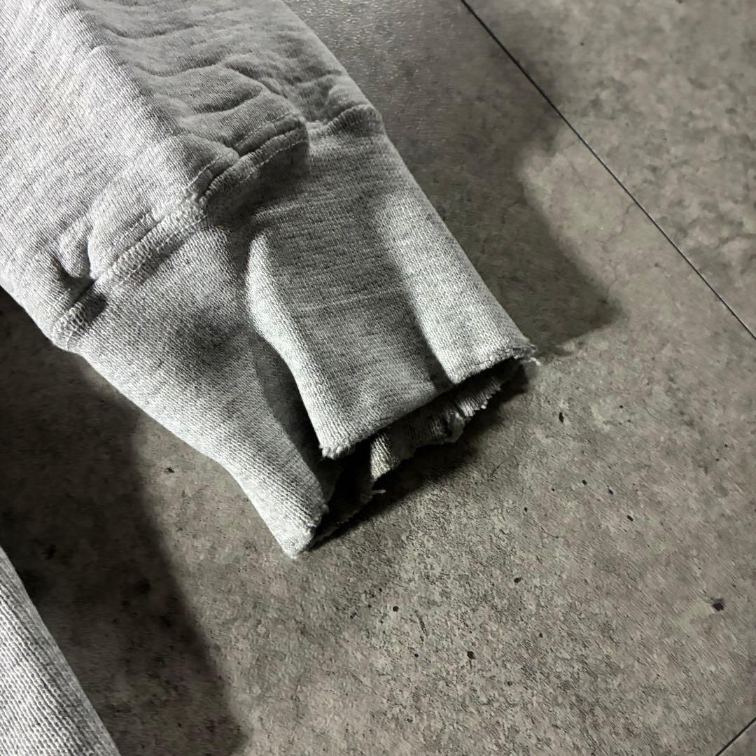 90s USA製リバースウィーブ刺繍HOLY CROSS短丈海外ストリート