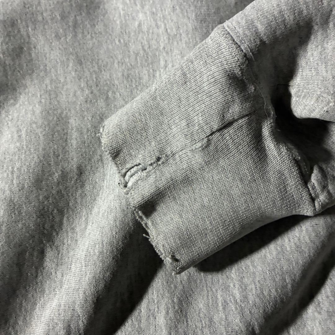 90s USA製リバースウィーブ刺繍HOLY CROSS短丈海外ストリート