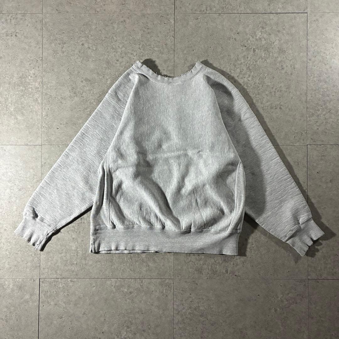 90s USA製リバースウィーブ刺繍HOLY CROSS短丈海外ストリート