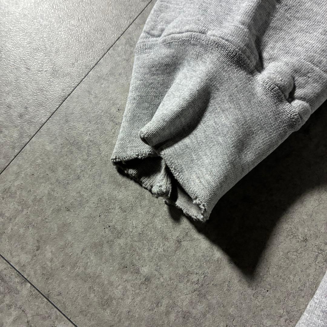 90s USA製リバースウィーブ刺繍HOLY CROSS短丈海外ストリート