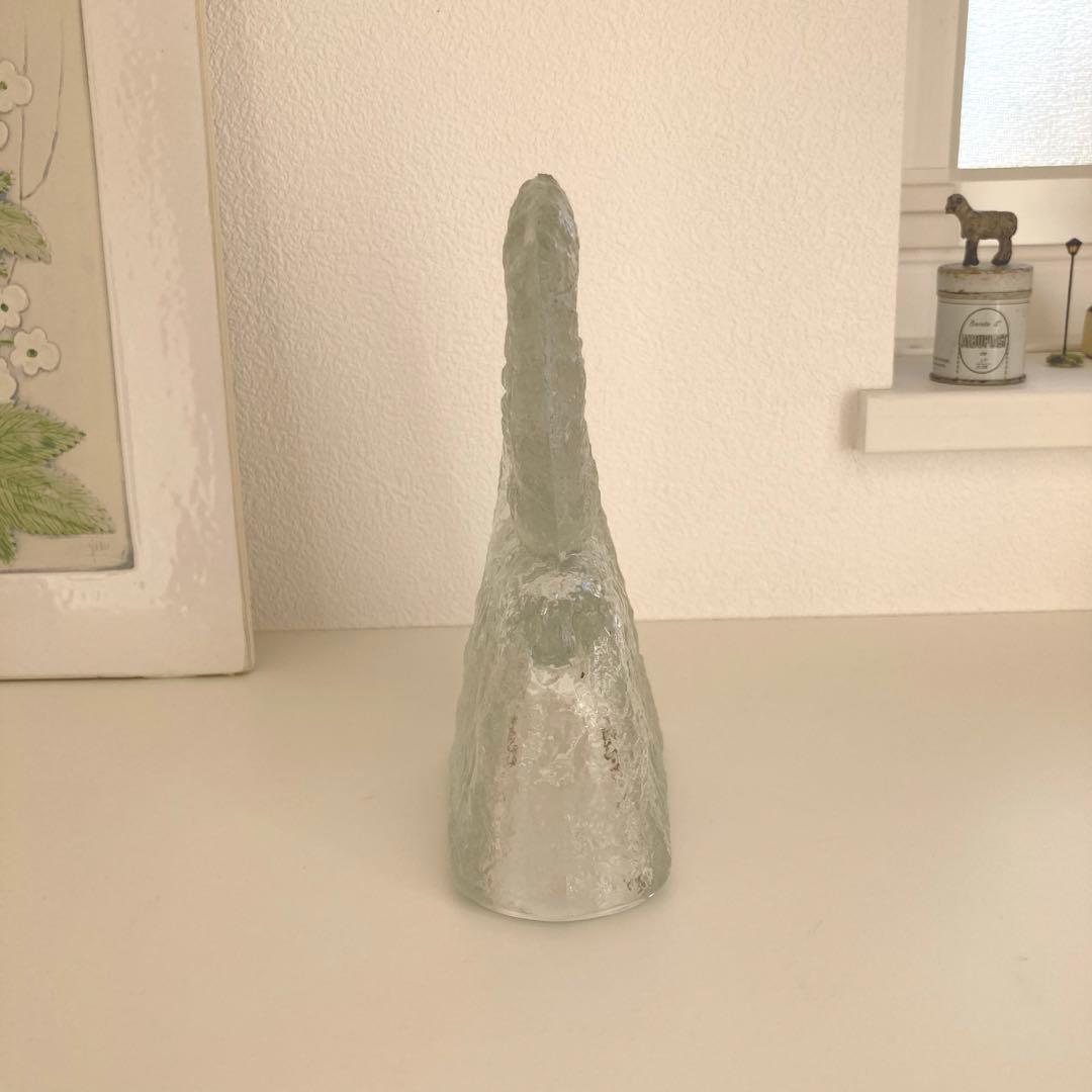 北欧ヴィンテージ ガラスのユールボック ヤギ クリスマスオブジェ