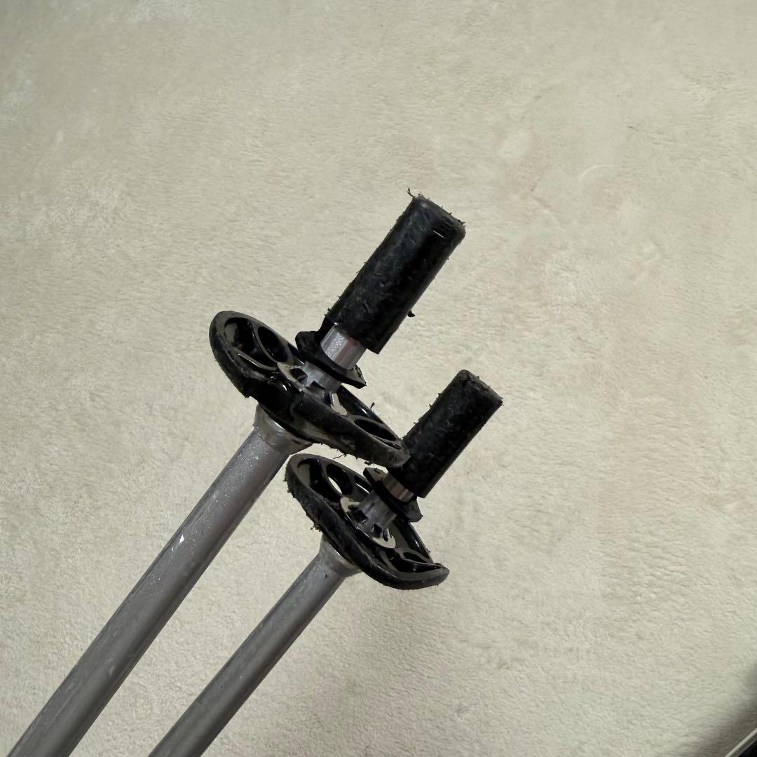 NISHIZAWA スキー板160 ステッキ セット ビンディング付 - メルカリ