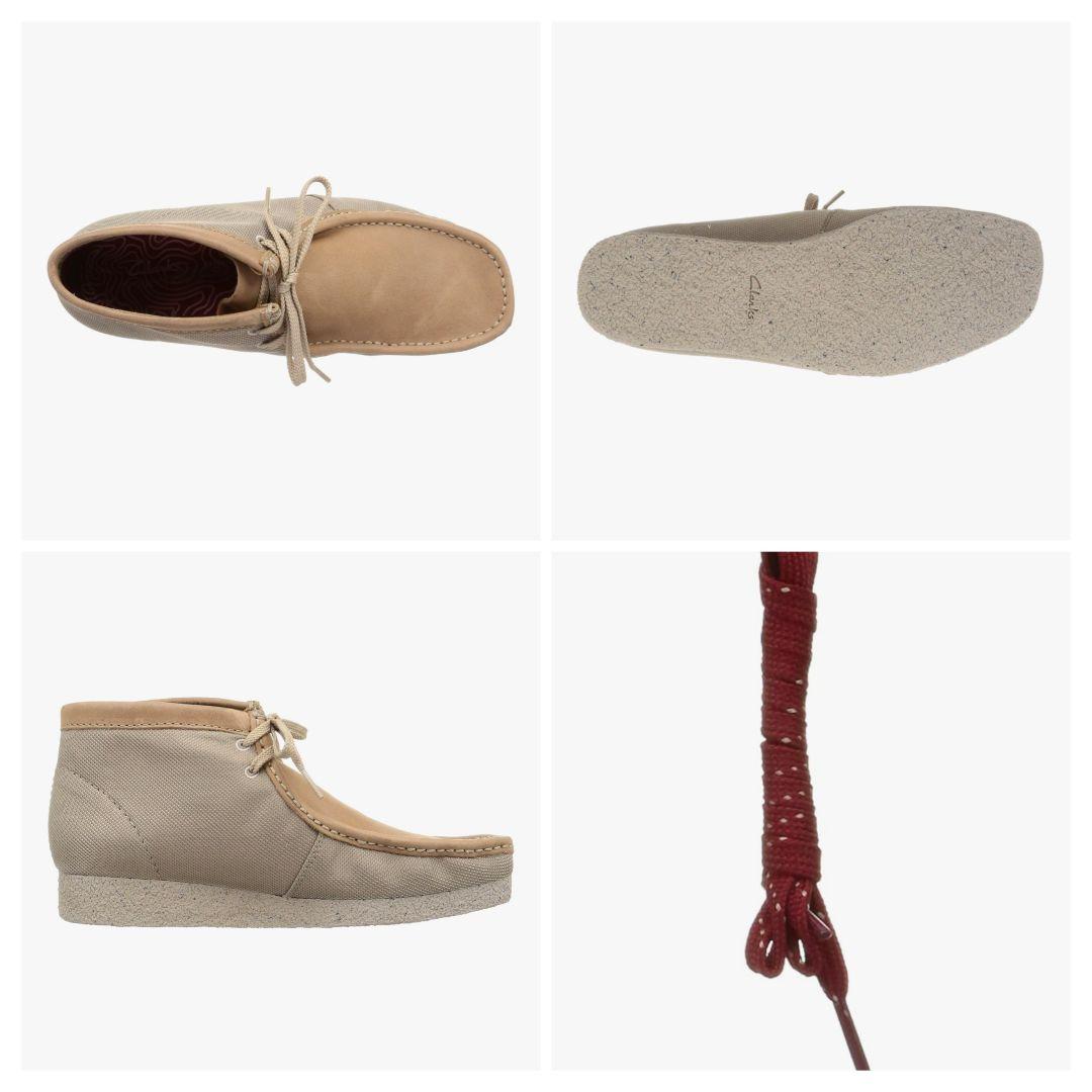 新品未使用[クラークス] ワラビーブーツ モカシン シェイカーブーツ 24.5c