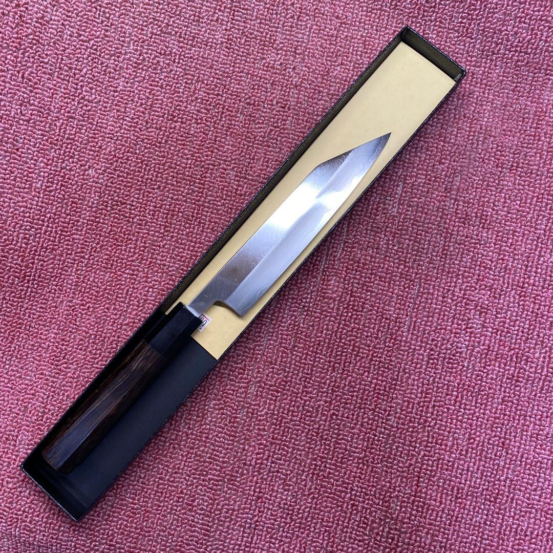 銀三　両刃　特製万能型ペティ包丁 150㎜ 5寸