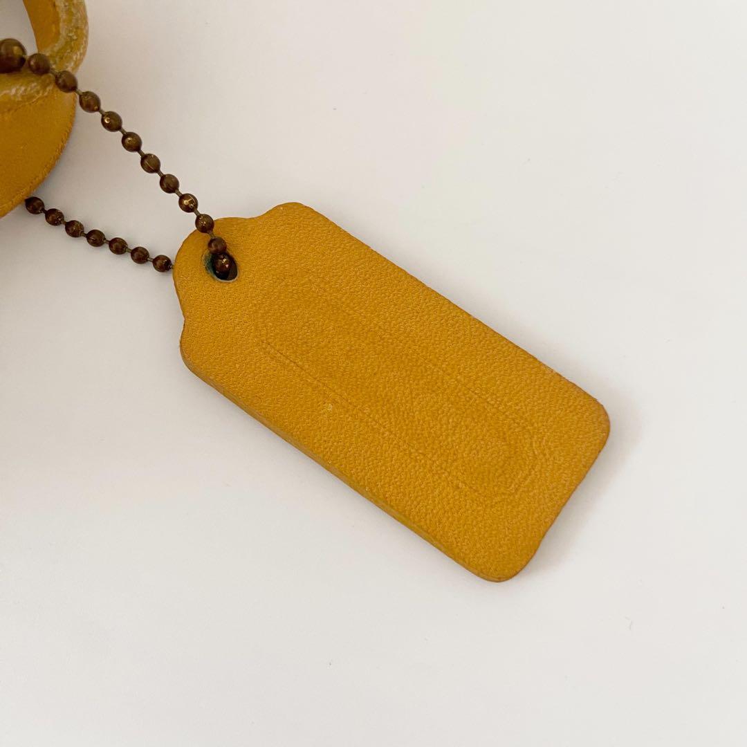 バッグ Vintage Coach old Backpack 9960 yellow