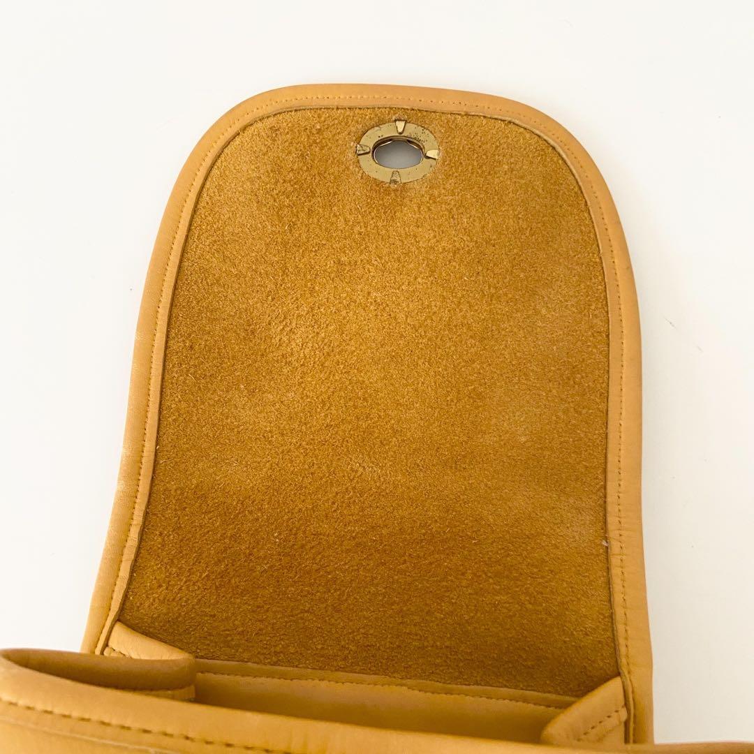 バッグ Vintage Coach old Backpack 9960 yellow