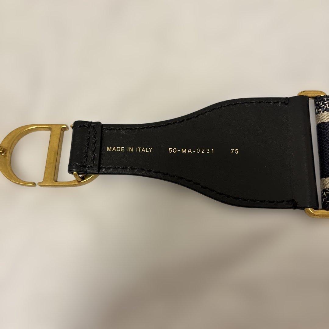 DIORエンブロイダリーベルト75