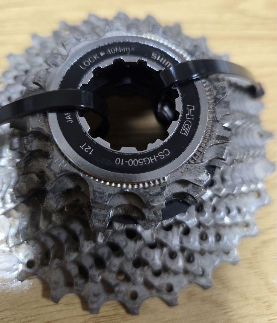 ティアグラ4700 コンポスプロケット付き